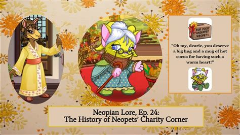 The History of Neopets’ Charity Corner – Neopian Lore, Ep. 24.